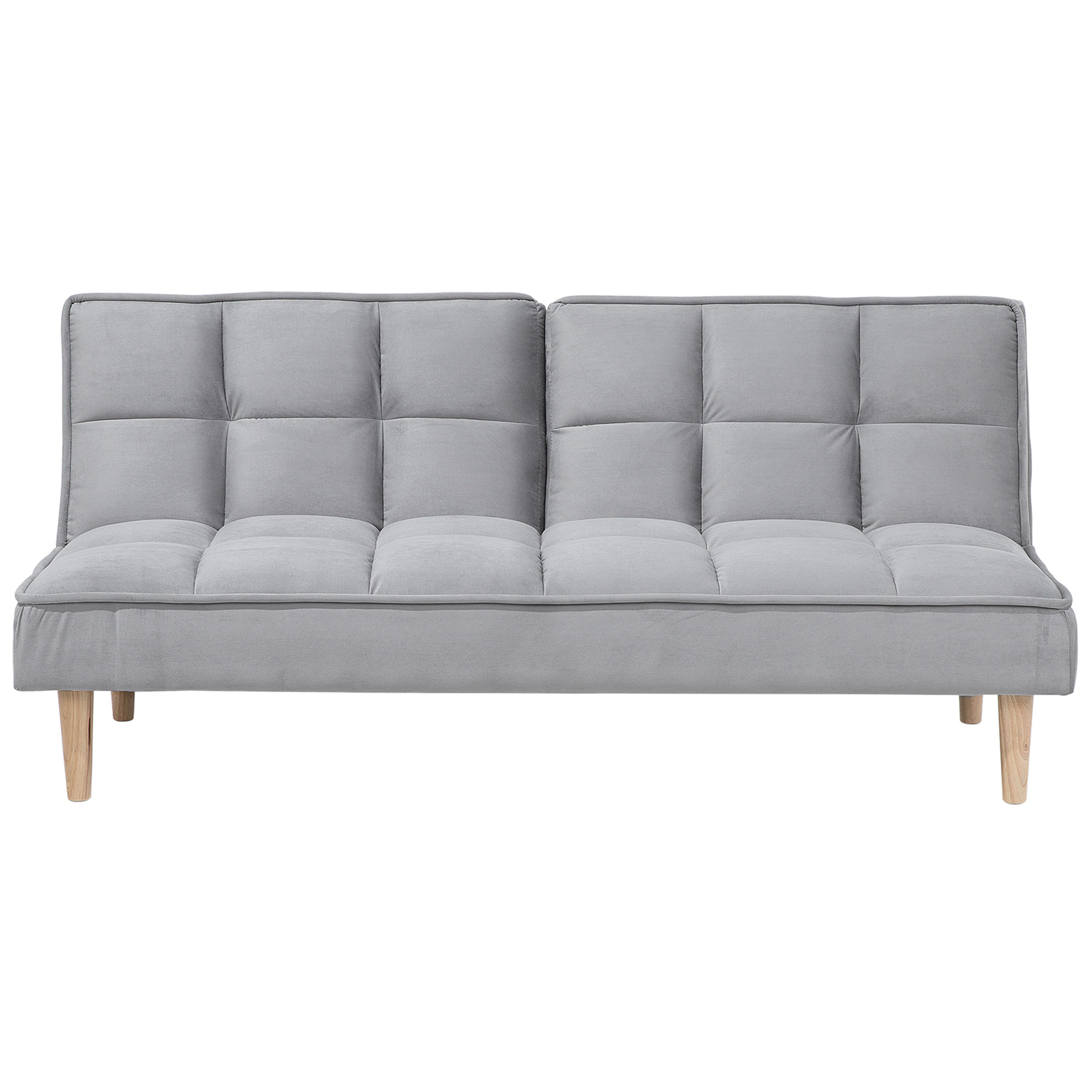Bäddsoffa 3-sits SILJAN Grå Ljusgrå