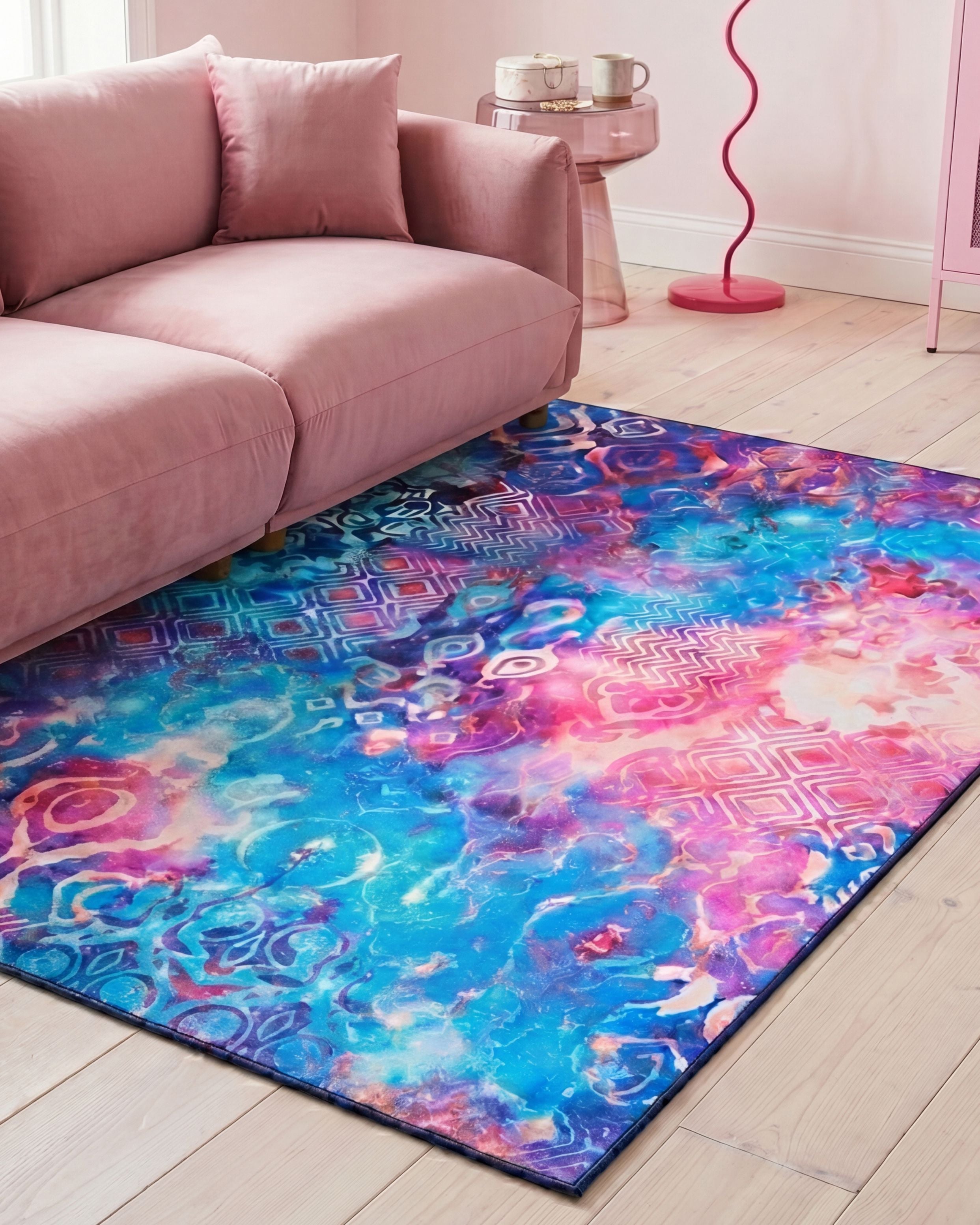 Matta ORVELLA Flerfärgad 140 x 200 cm