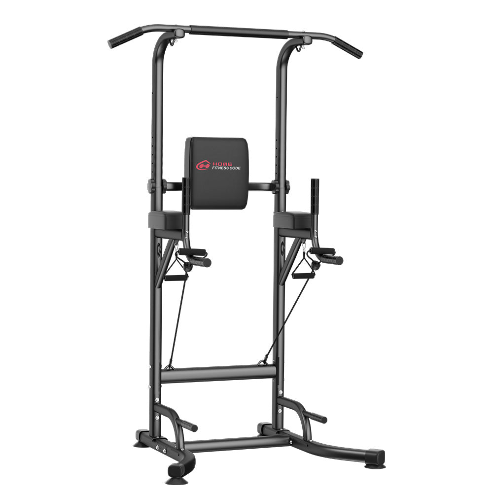 Power Tower justerbar maxvikt 150 kg för chins dips och rygg hemma