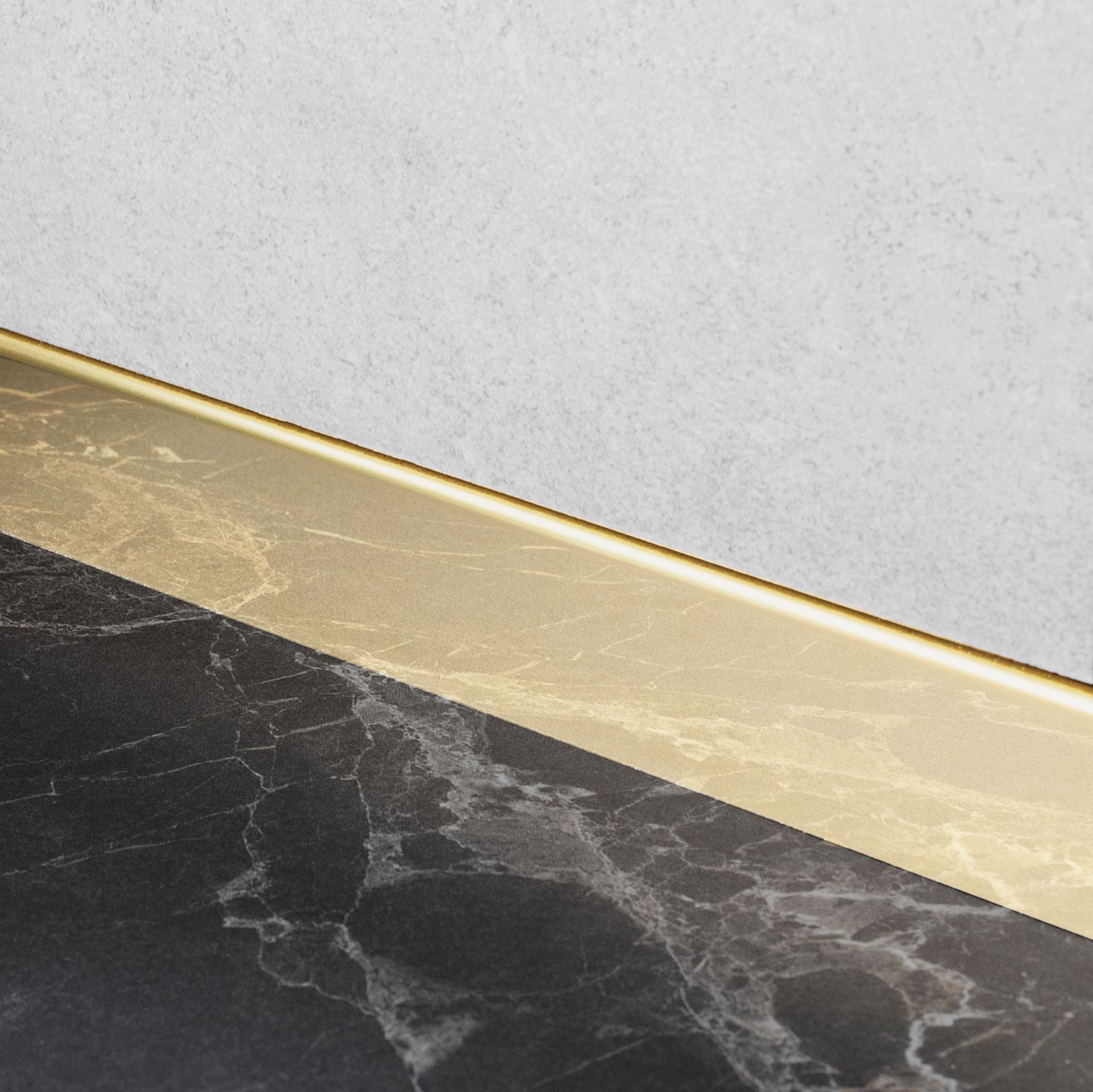 REA Frontlist För Duschkar 120CM Guld, 120x1,2x5,2cm