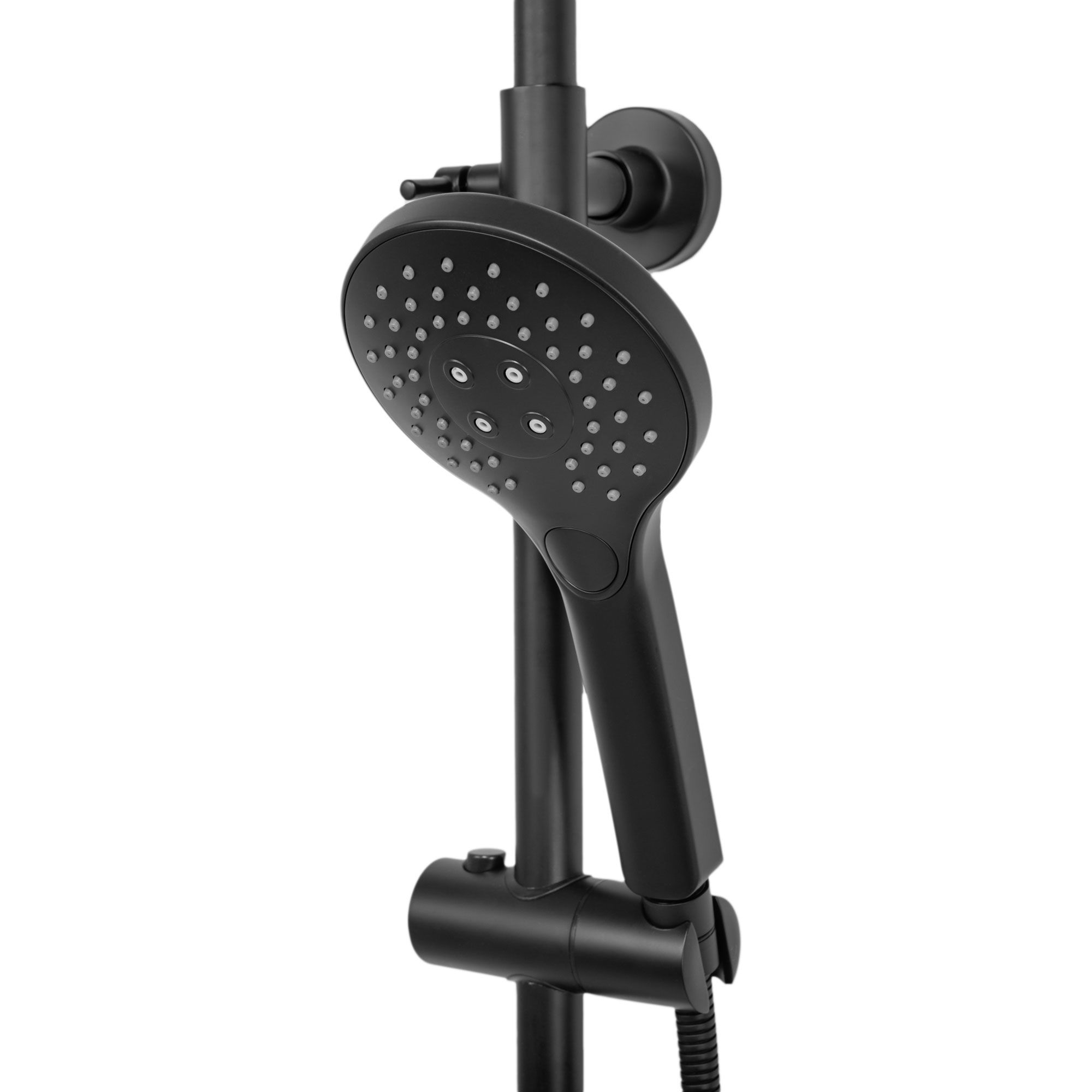 REA Duschset VINCENT Svart, 48x27x123,5cm
