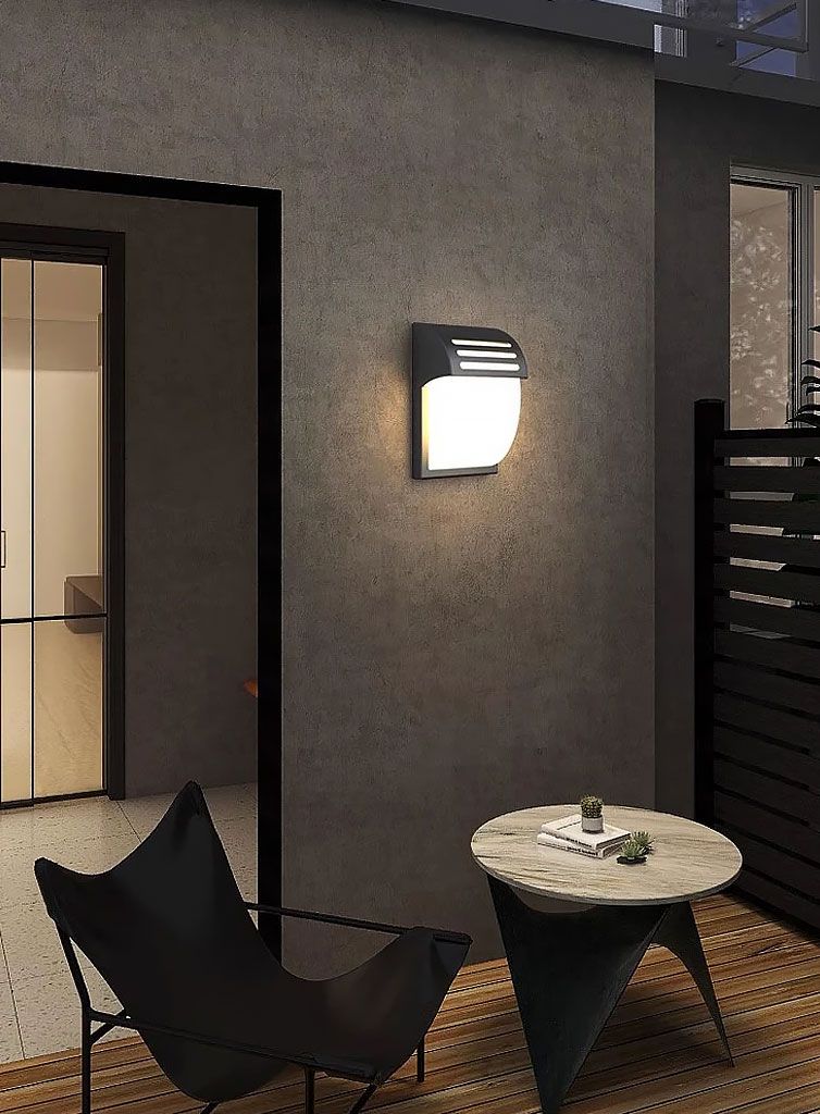 TOOLIGHT vägglampa RSL013-1W Svart 9,5x18x24,5cm