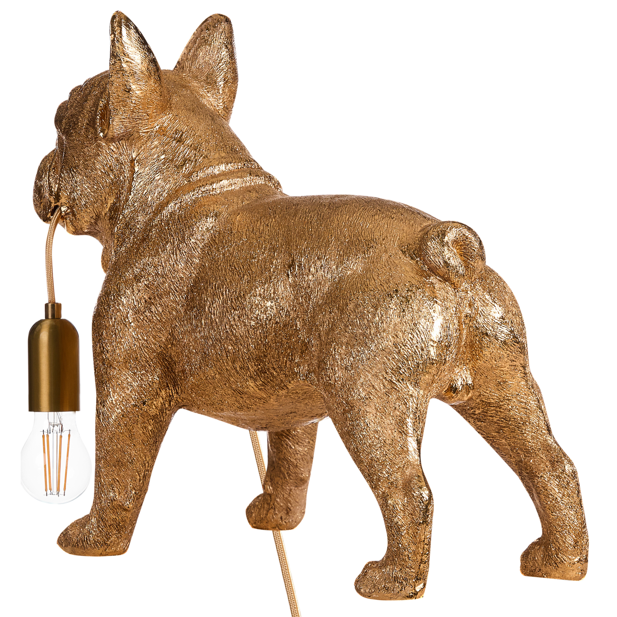 Bordslampa Hund BAXTER Guld