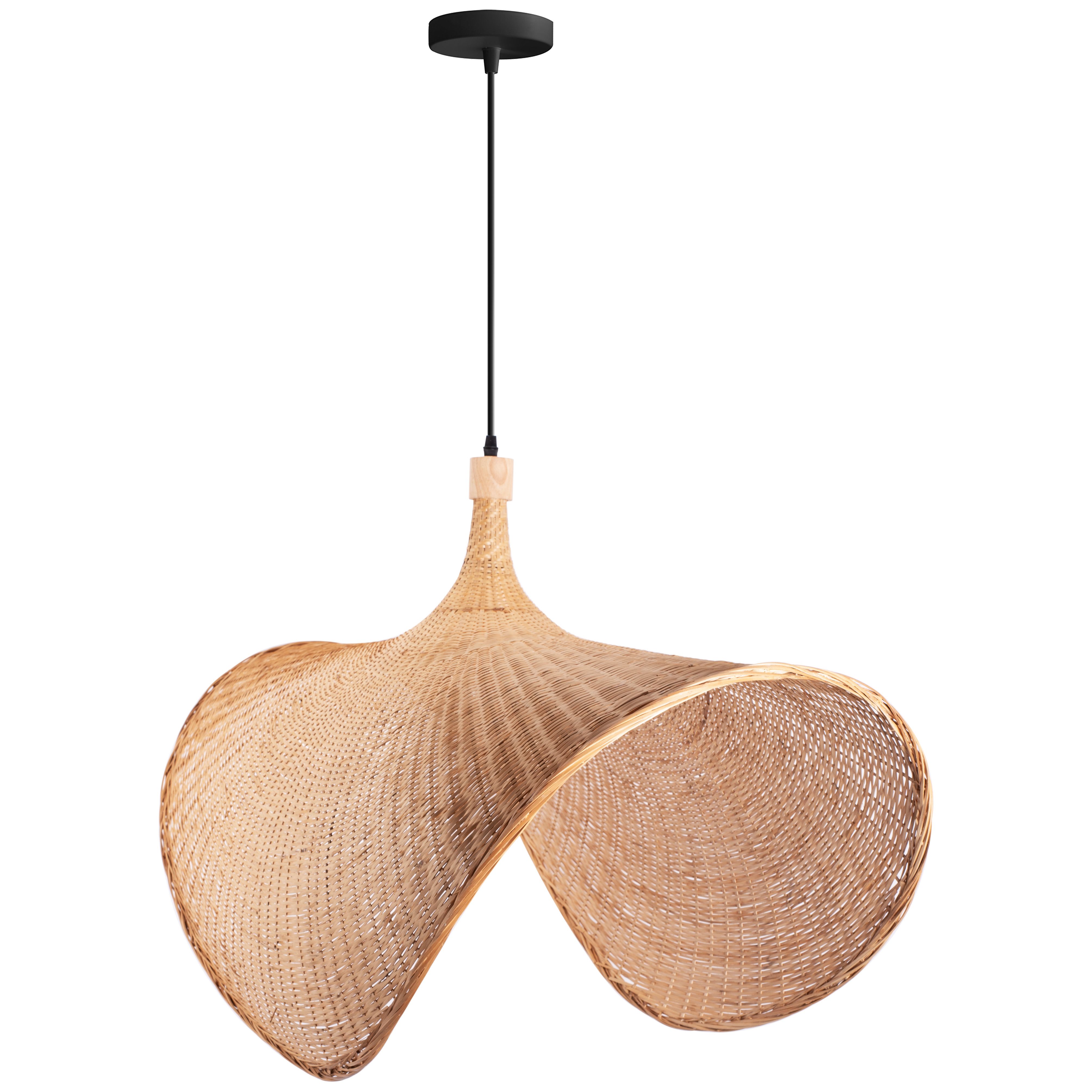 TOOLIGHT hängande taklampa APP1641-1CP 50CM Beige 30x50x30cm