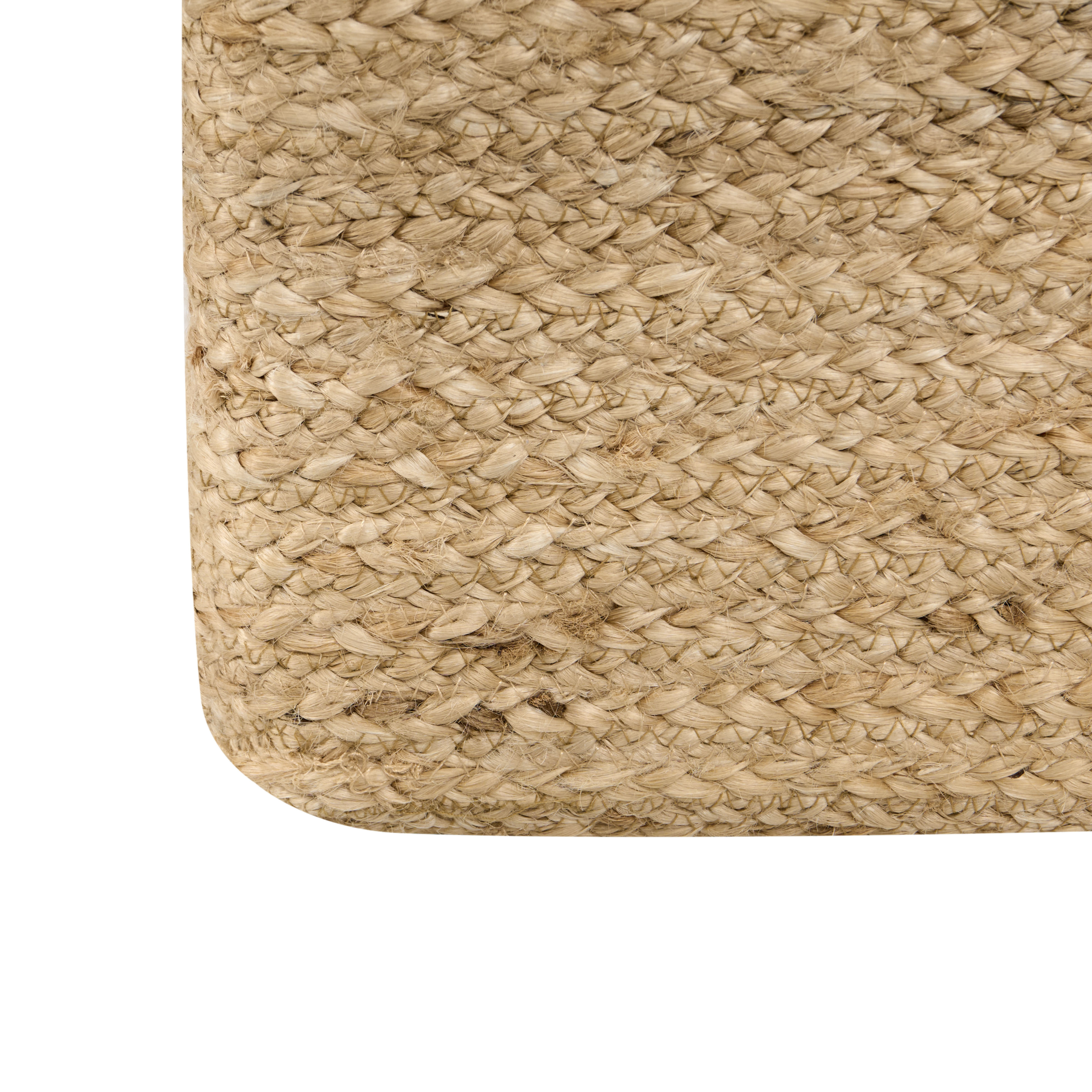 Sittpuff DHADAR Jute Naturlig