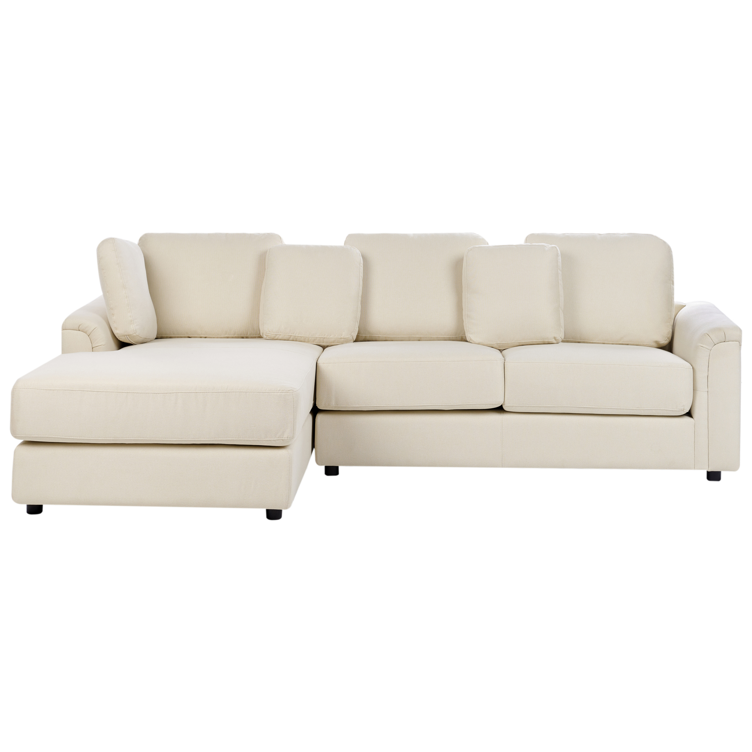 Hörnsoffa 4-sits KOHLO Ljusbeige Högervänd