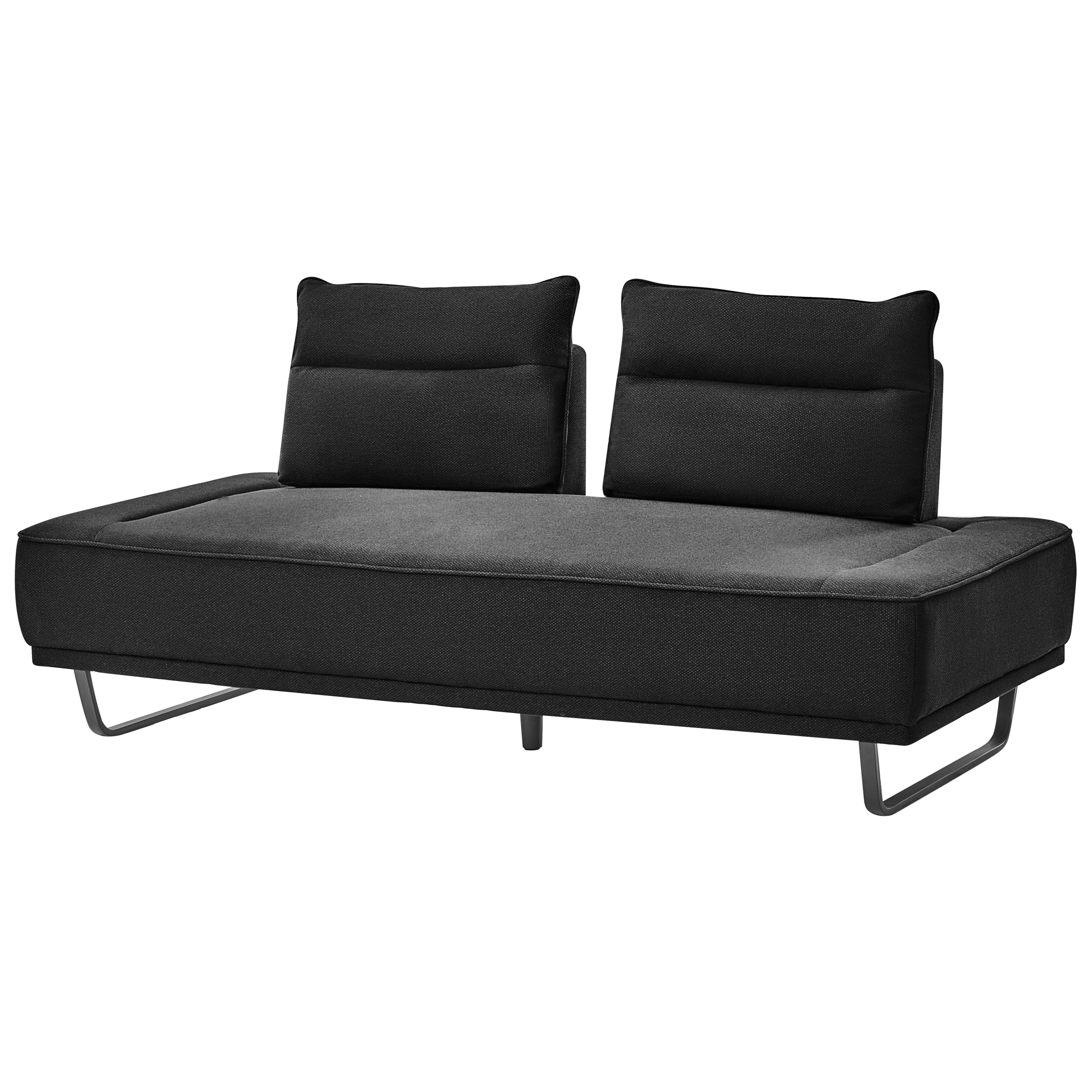 Soffa 3-sits FAXEN Svart