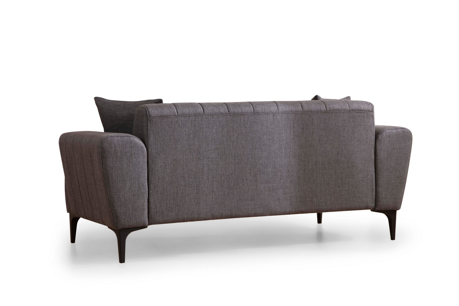 Norda Design Stilig 2-sitssoffa, 180 cm | Ram i bokträ, mjuka skumdynor, lättskött tyg