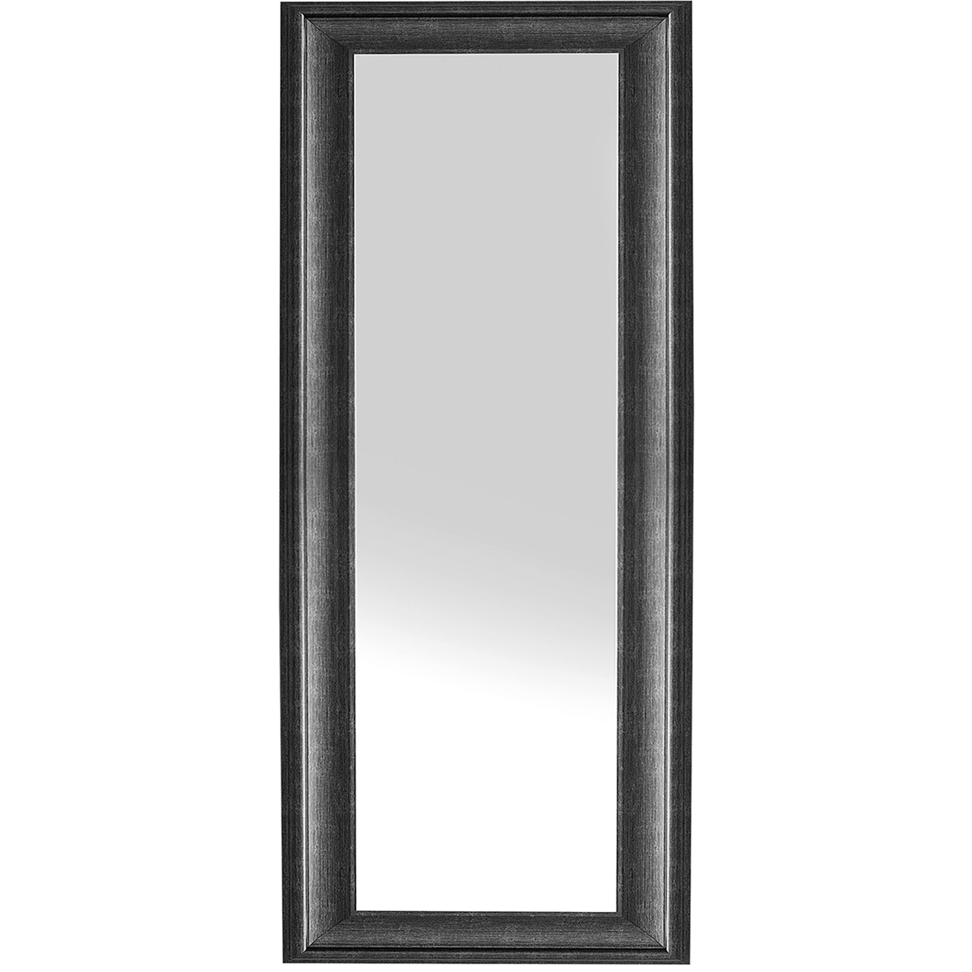 Väggspegel LUNEL 51 cm 141 cm Svart