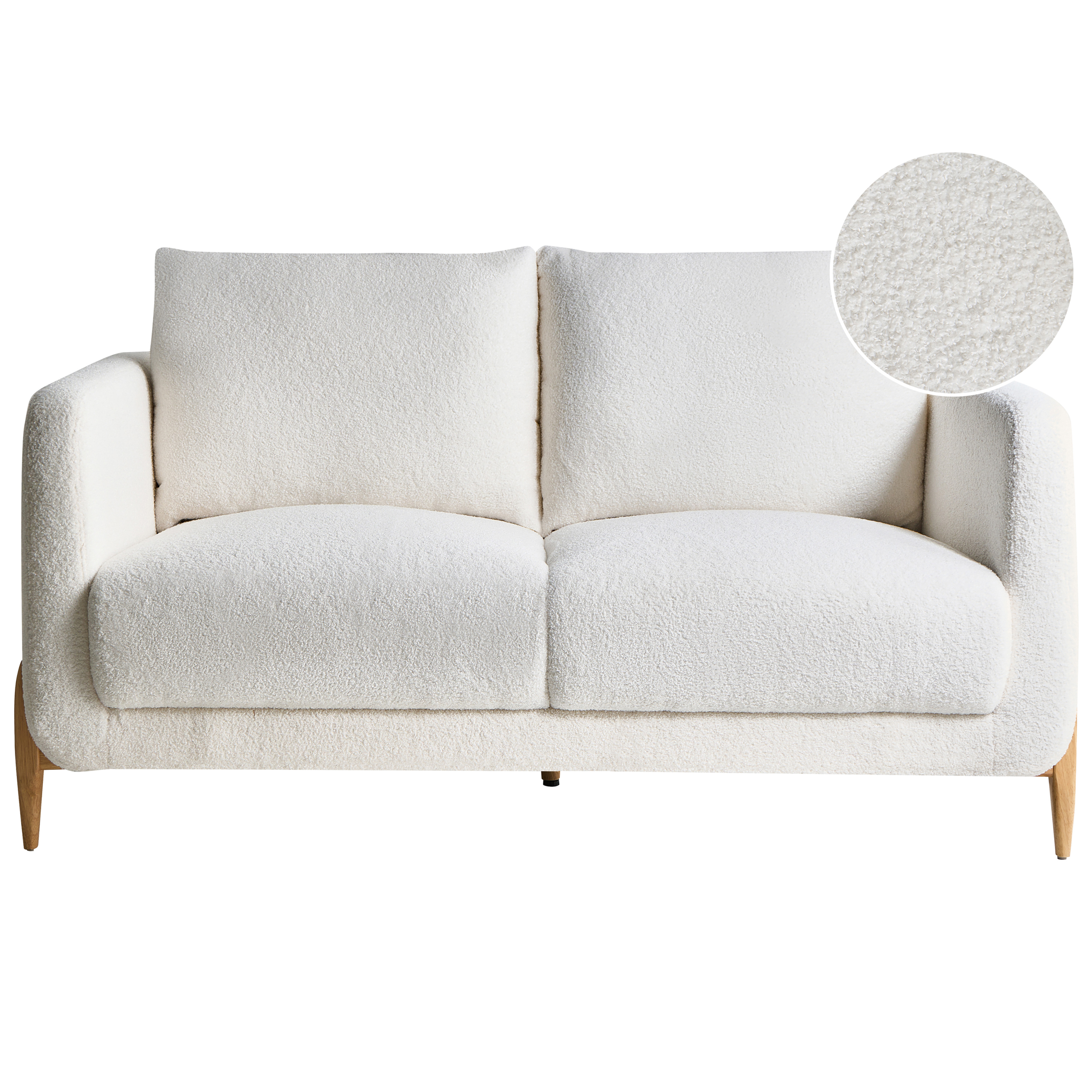 Soffa 2-sits GIMO Bouclé Vit