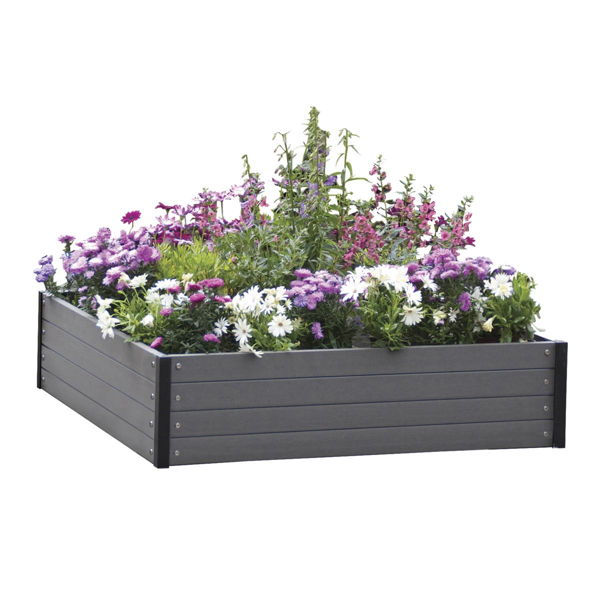 Planteringslåda WPC 24 x 110 x 110 cm Hortus
