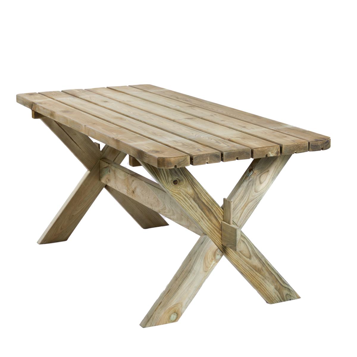 Äkta bord 72 x 177 x 76 cm Hortus