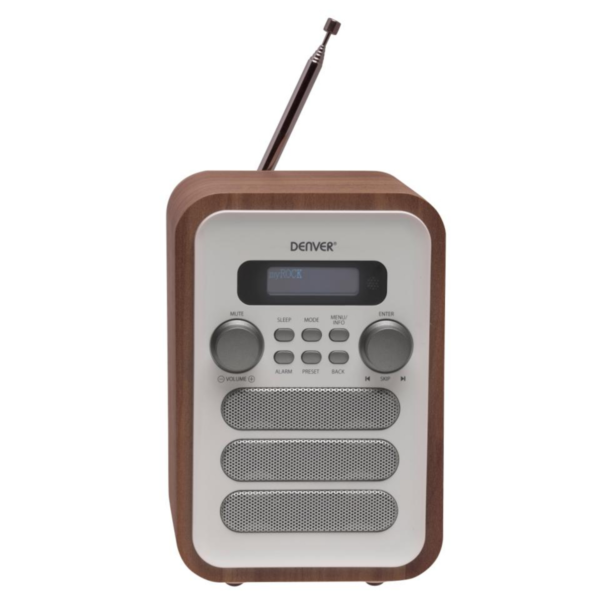 Denver DAB-48W DAB-radio, vit