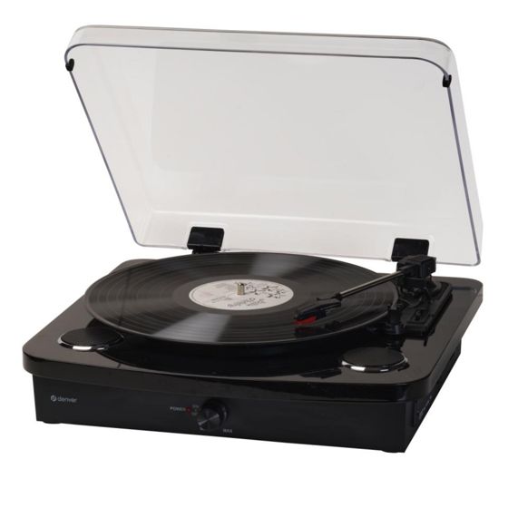 Denver VPL-230B skivspelare, svart