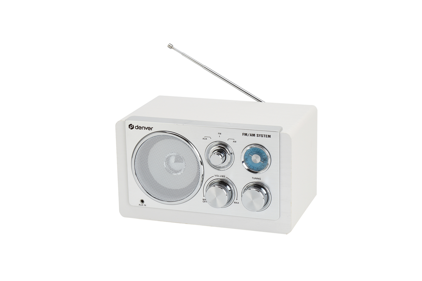 Denver TR-63W FM-radio, vit
