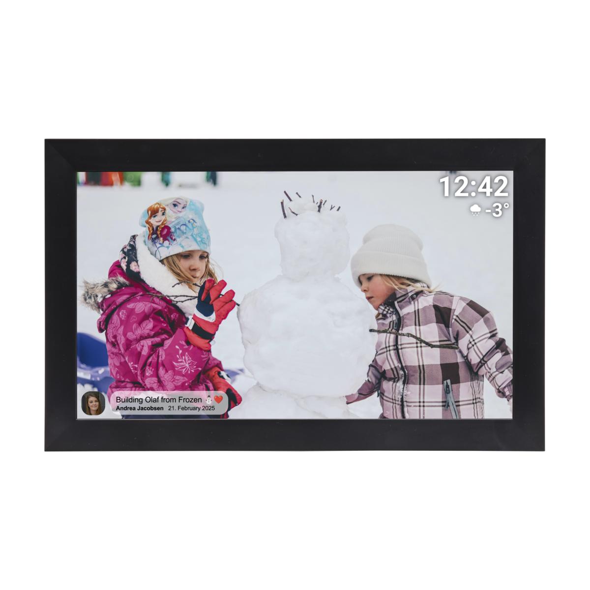 Denver PFF-1504B Digitala fotoram Svart