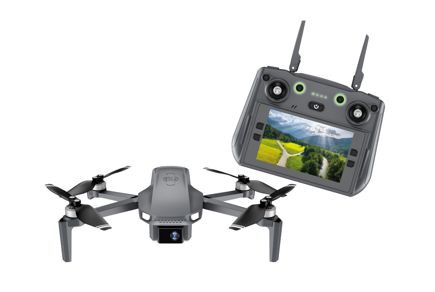Denver DCG-3572 GPS-kameradrönare med borstlösa motorer