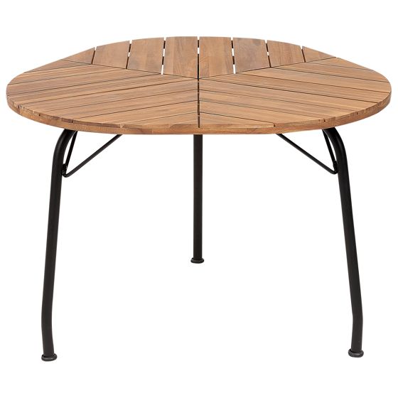 Trädgårdsmatbord VARENNA 106 cm 103 cm Akaciaträ Brun