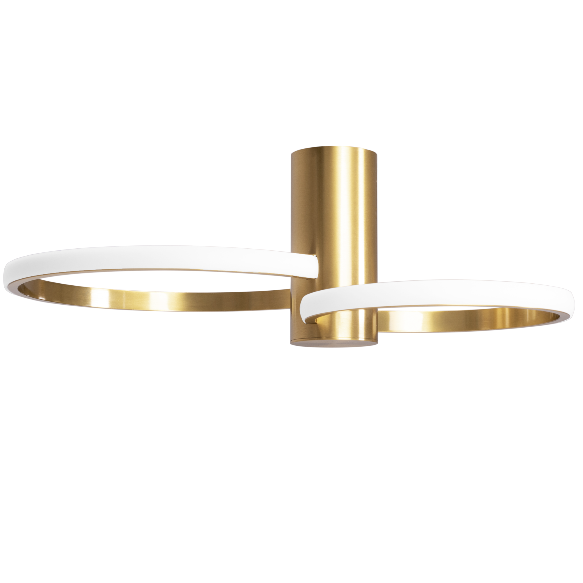 TOOLIGHT taklampa APP1403-CW Borstat guld 50x30,5x15cm