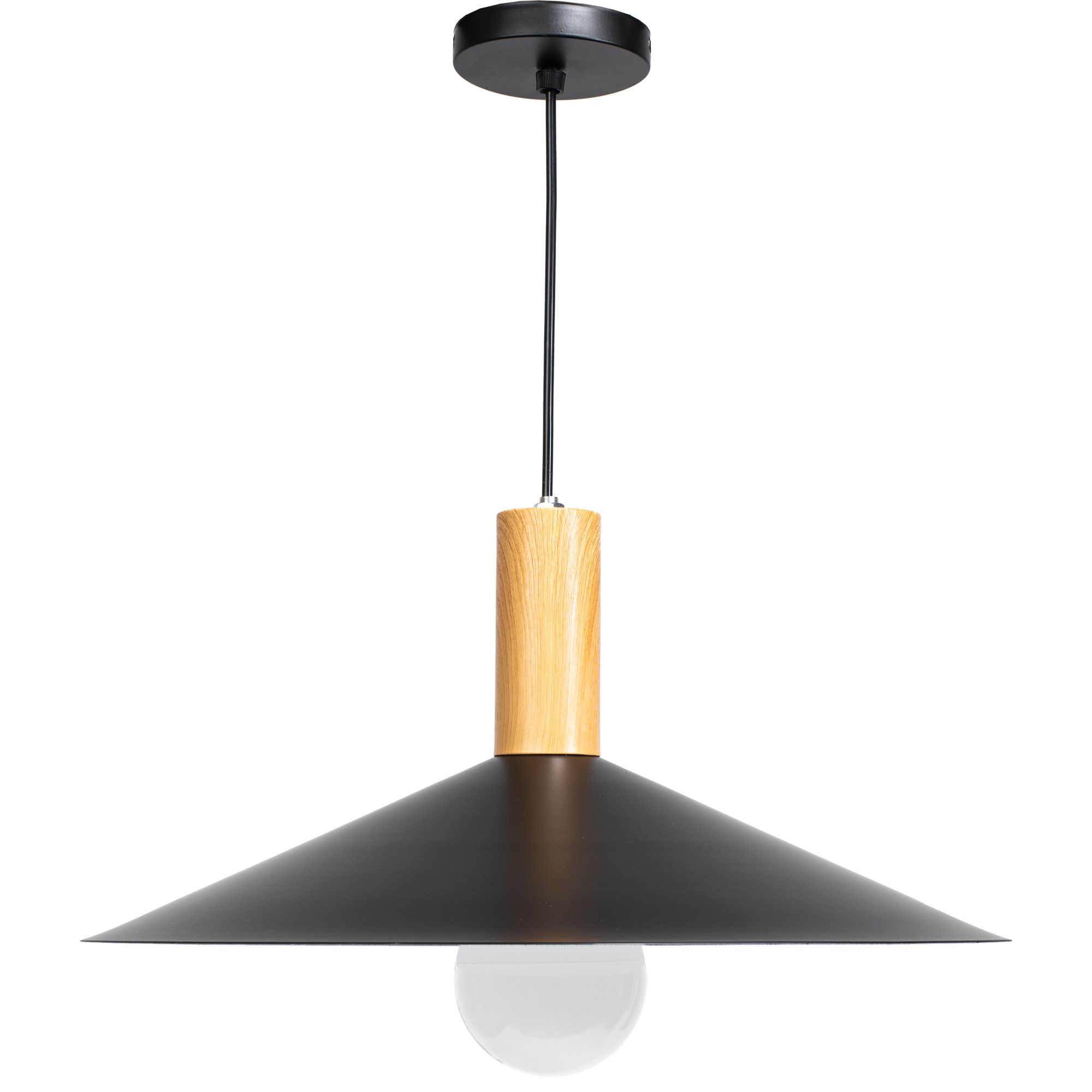 TOOLIGHT hängande taklampa APP1084-1CP Svart 45x45x22cm
