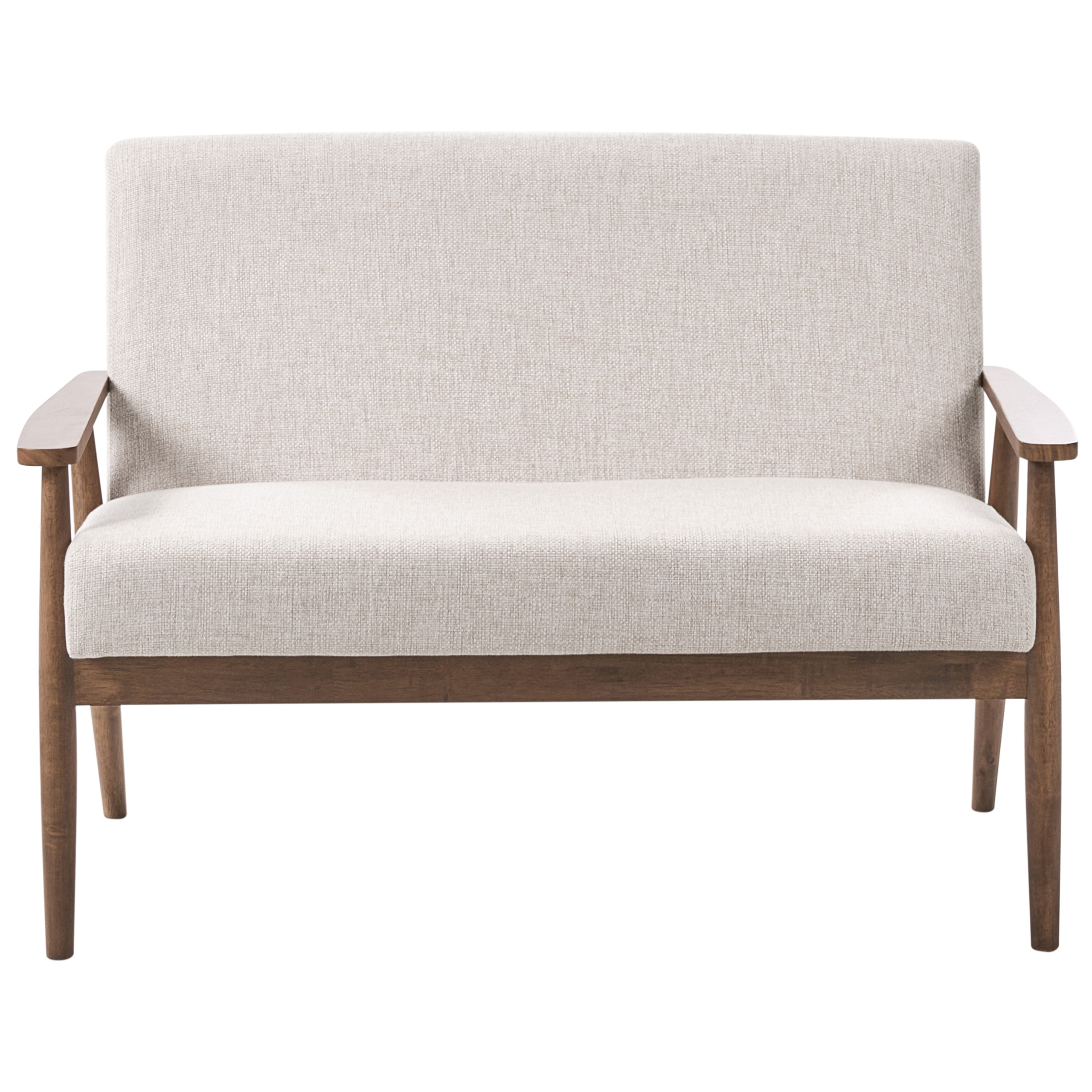 Soffa 2-sits ESRUM Mörkbrun/ Beige