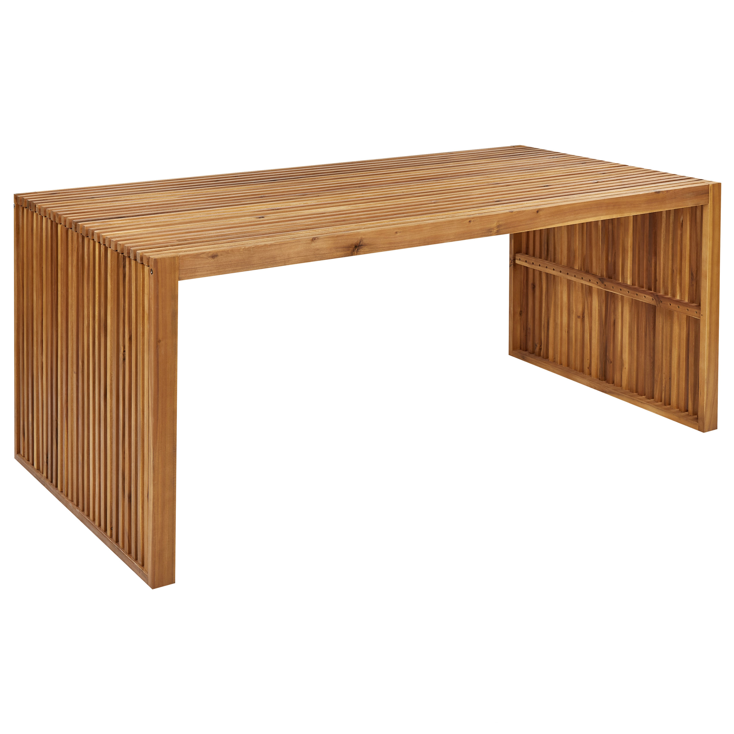 Trädgårdsmatbord SULZANO 180 cm 90 cm Akaciaträ Brun