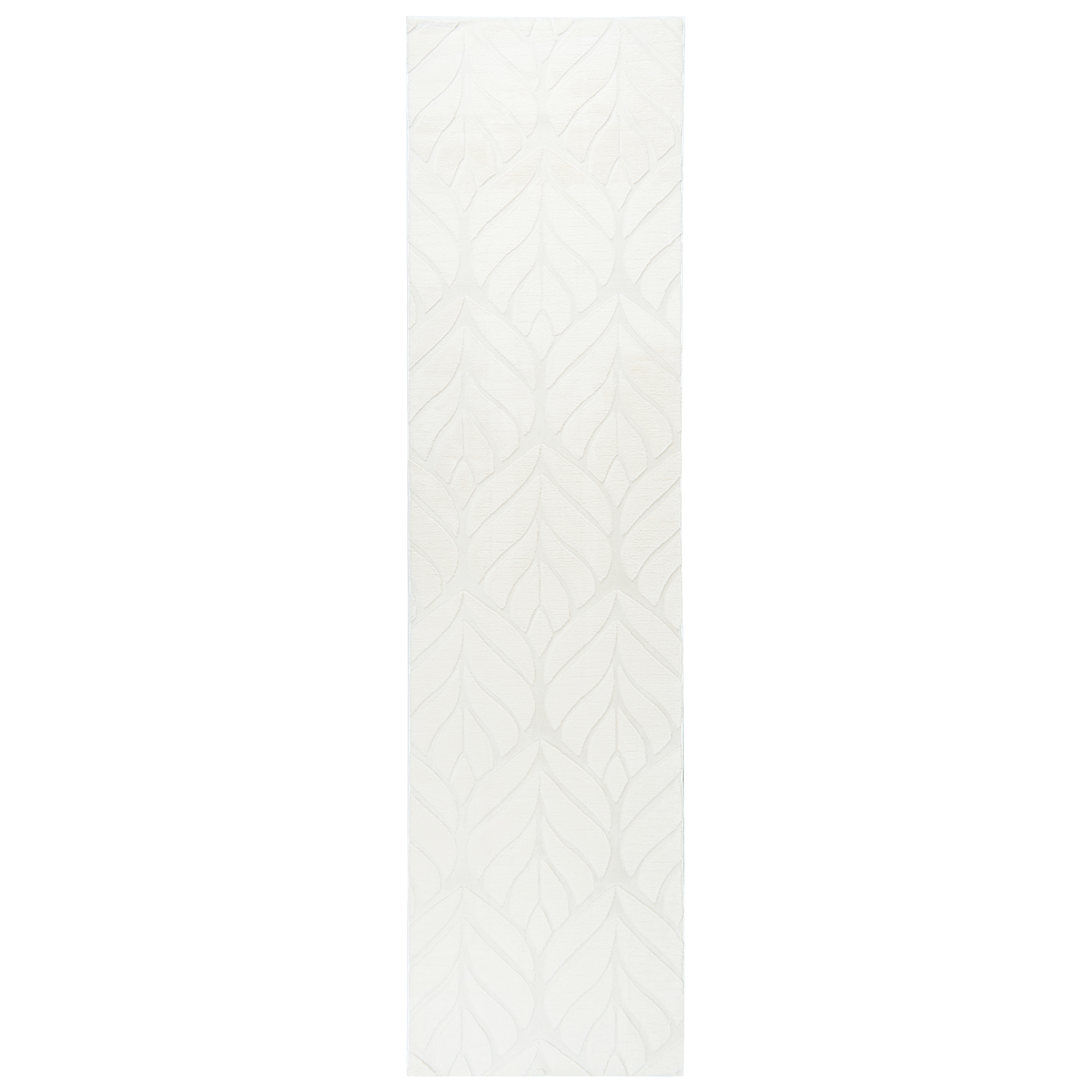 Fuskpälsmatta MITCHELL Off-White 80 x 300 cm
