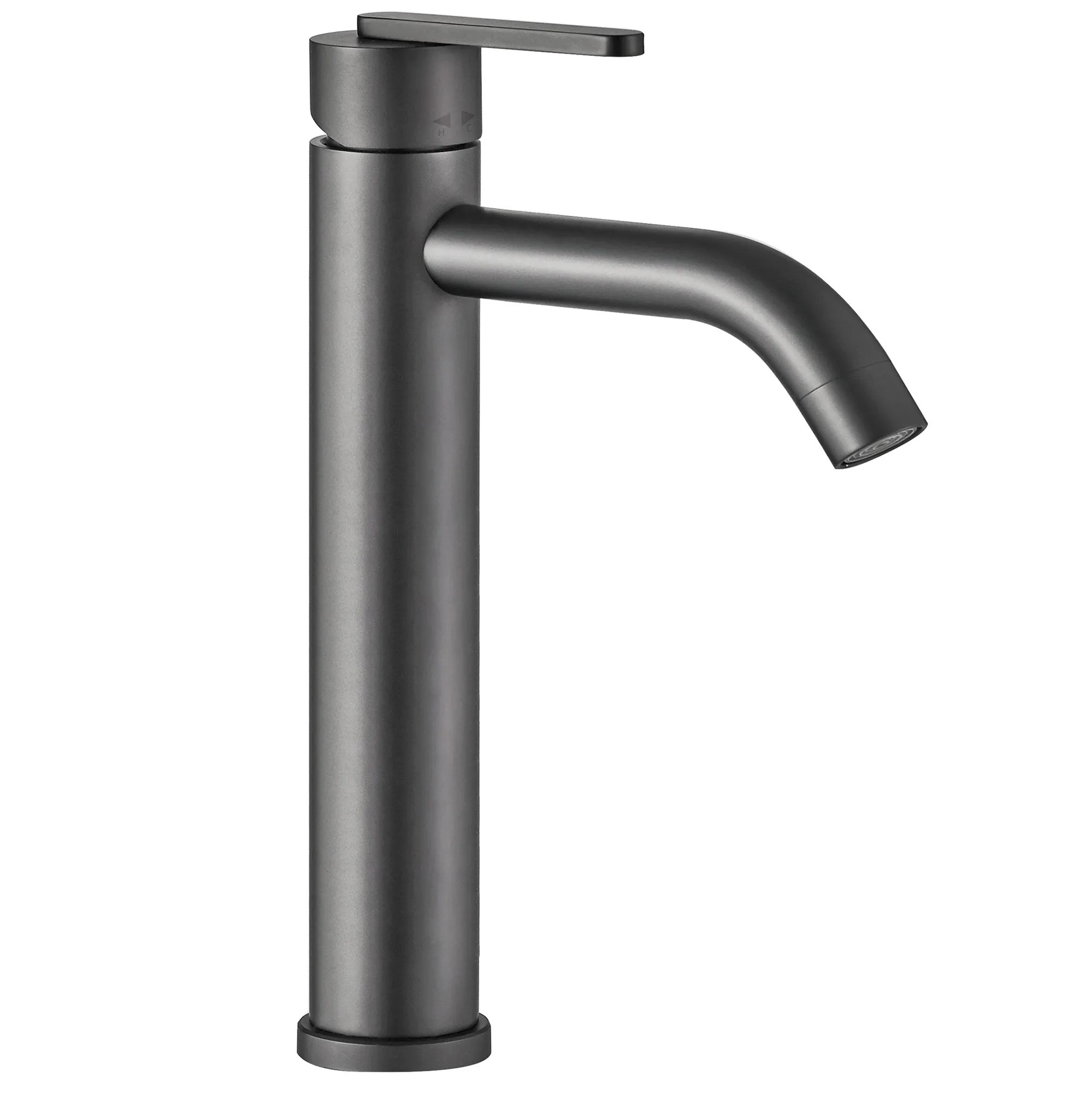 REA Tvättställsblandare ONTARIO JS-11801-1GG Hög Titan, 14,5x4,5x30cm