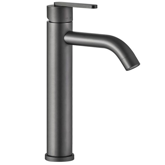REA Tvättställsblandare ONTARIO JS-11801-1GG Hög Titan, 14,5x4,5x30cm