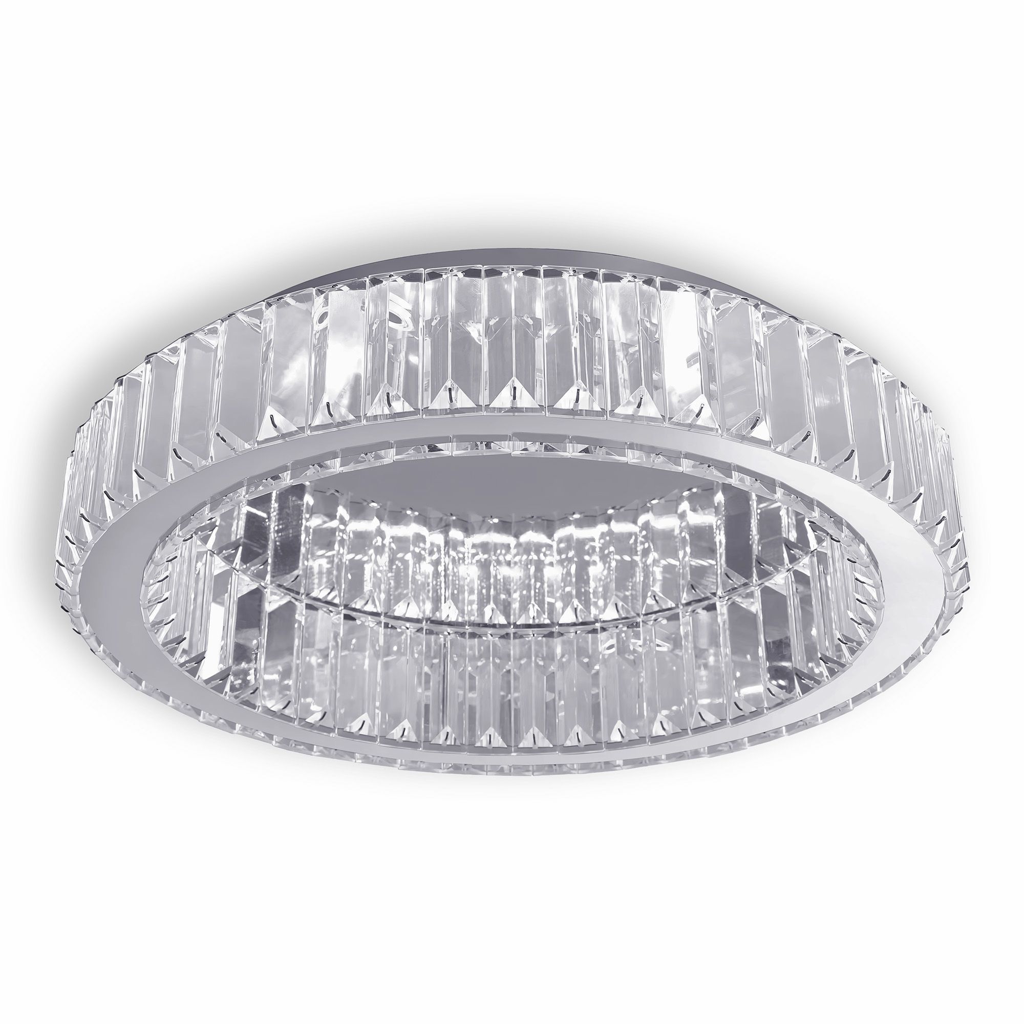 TOOLIGHT taklampa APP1744-C 50CM Krom 50x50x11,5cm