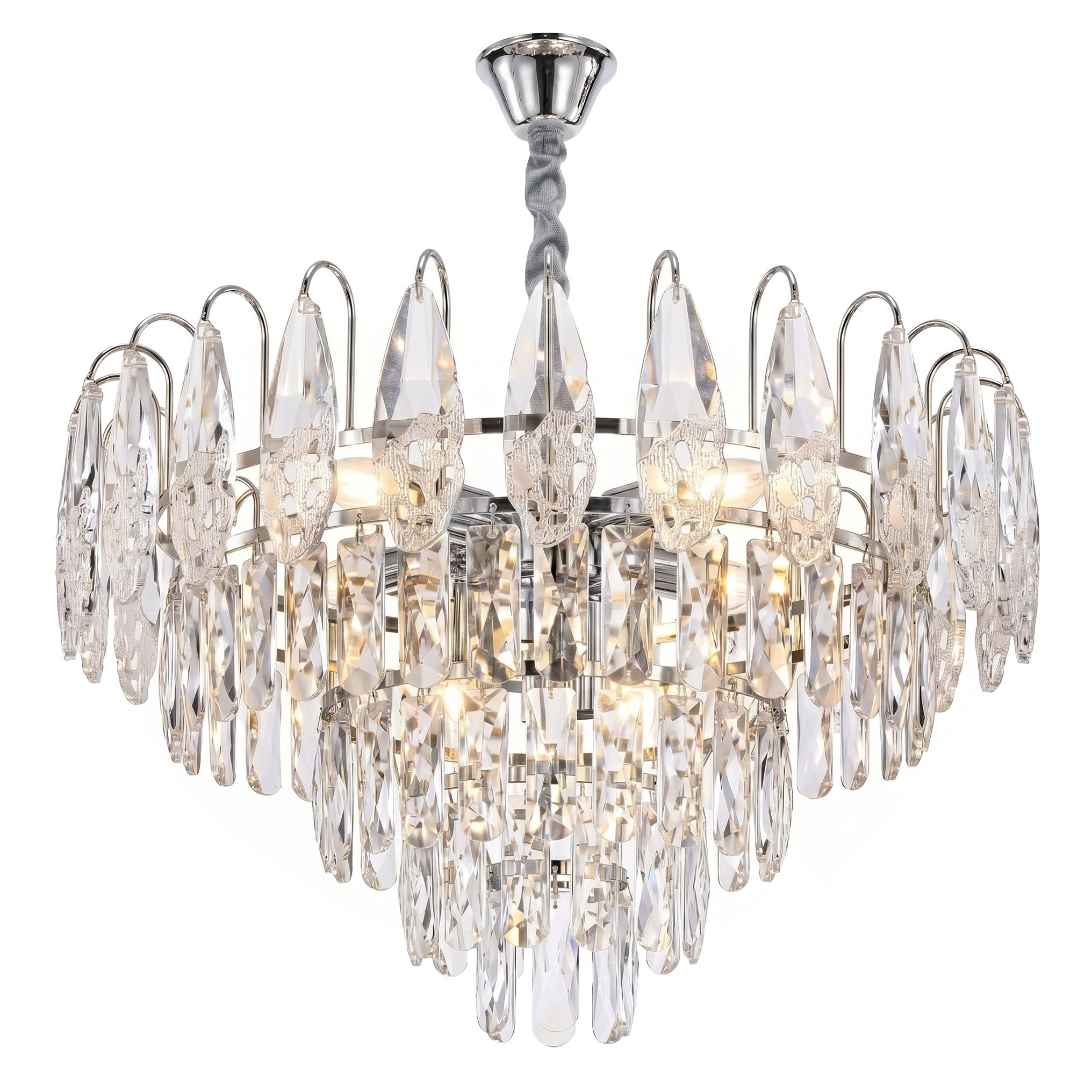 TOOLIGHT hängande taklampa SWE079-CP 50cm Krom 50x50x79,5cm