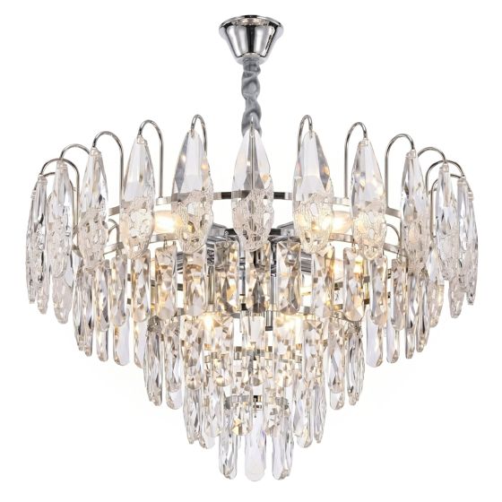 TOOLIGHT hängande taklampa SWE079-CP 50cm Krom 50x50x79,5cm