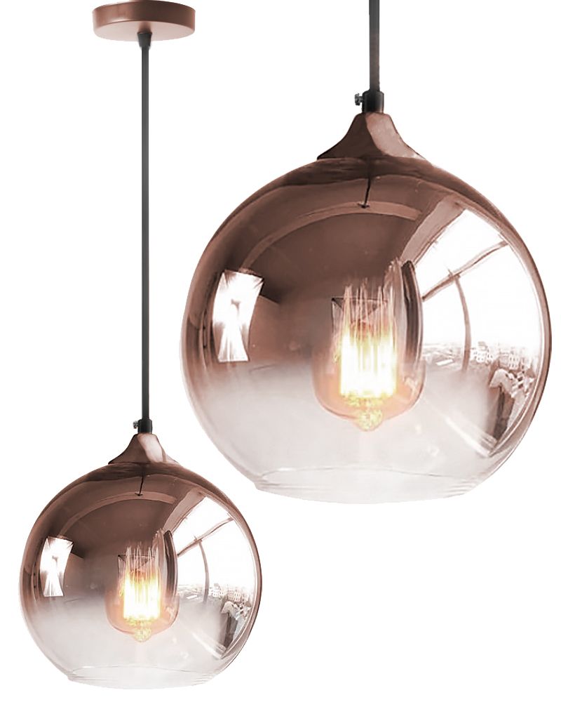 TOOLIGHT hängande taklampa APP313-1CP Roséguld 21x20x21cm
