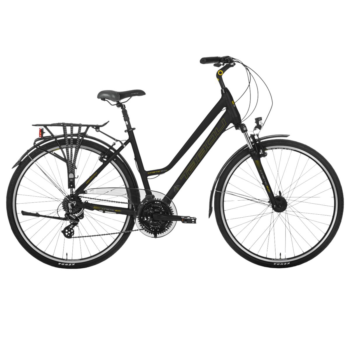 Tabou Kinetic 2.0 PLUS W damcykel, 28" svart/guld storlek L