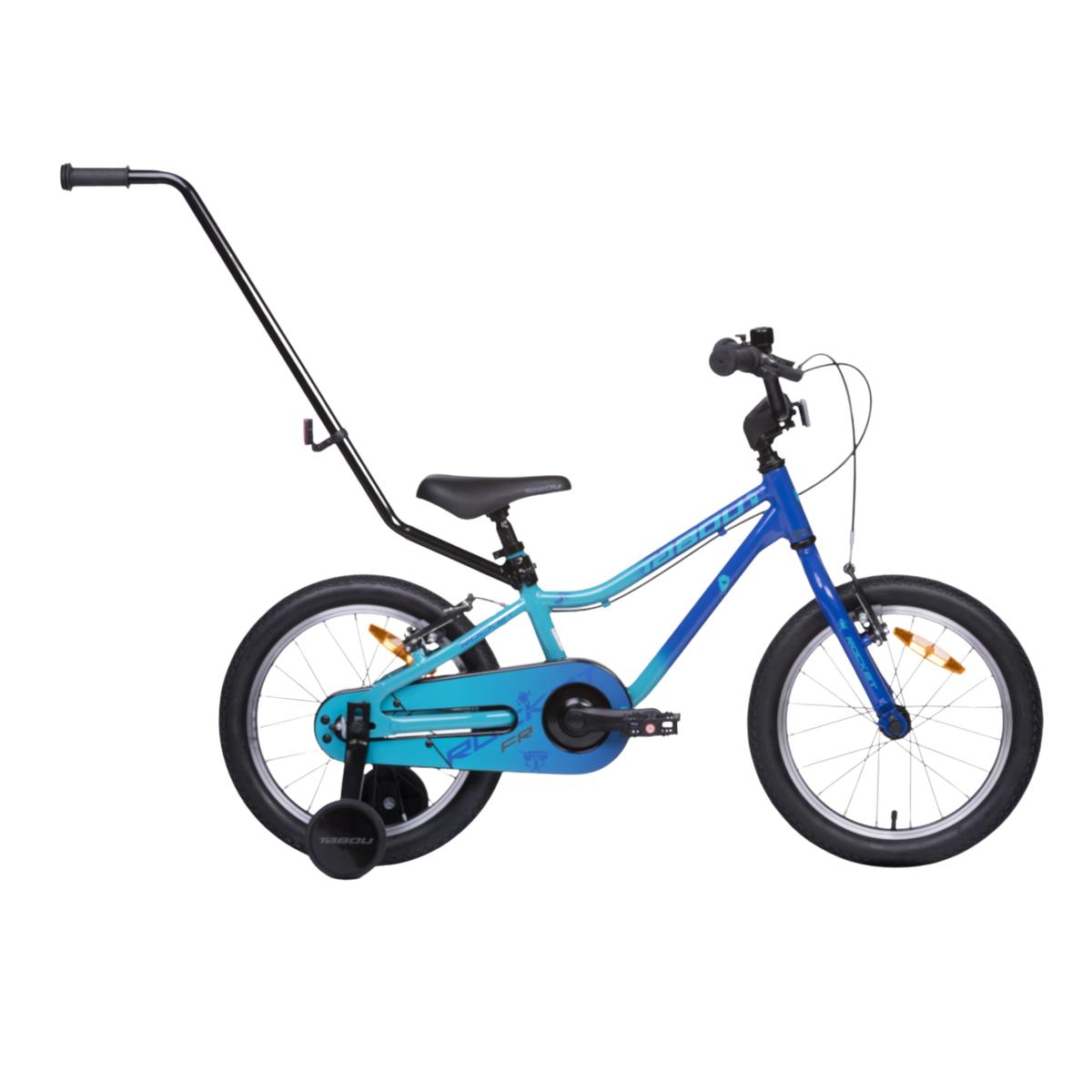 Tabou Rocket FR -barncykel 12", blå/turkos
