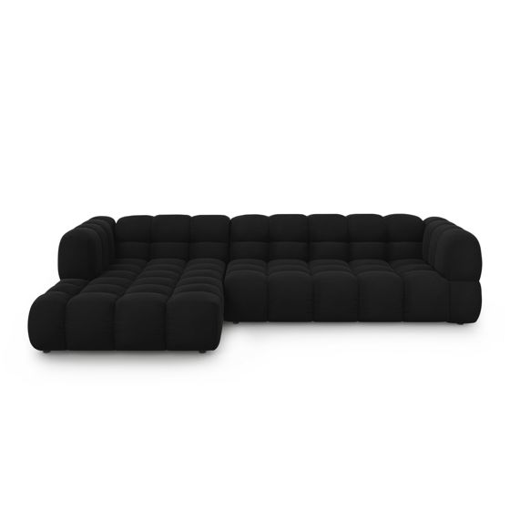 Trädgårdsmatbord SOVARETO 180 cm 90 cm Steneffekt Mörkgrå