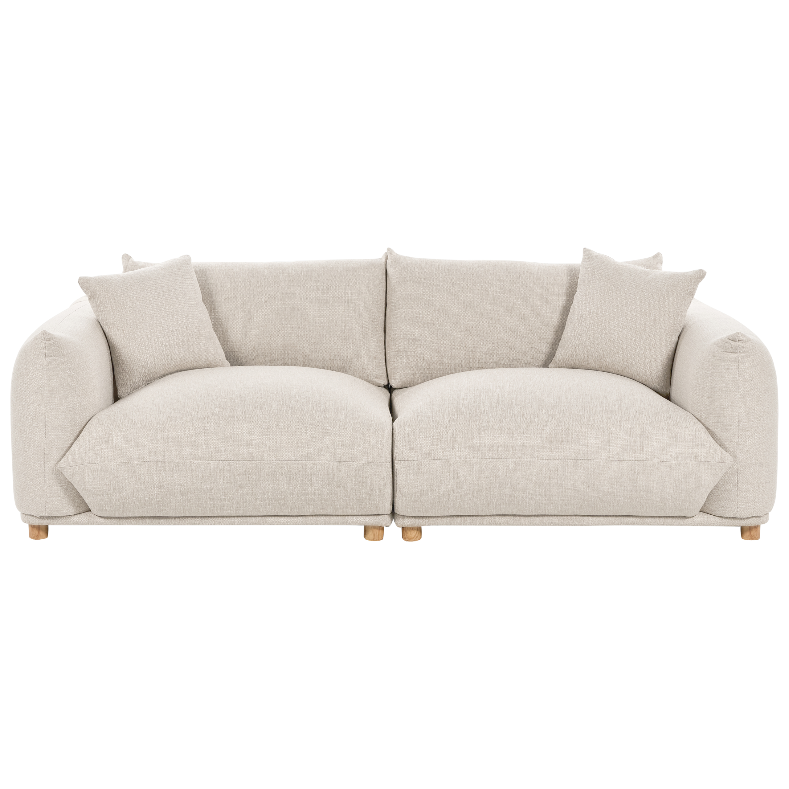 Soffa 3-sits LUVOS Ljusbeige