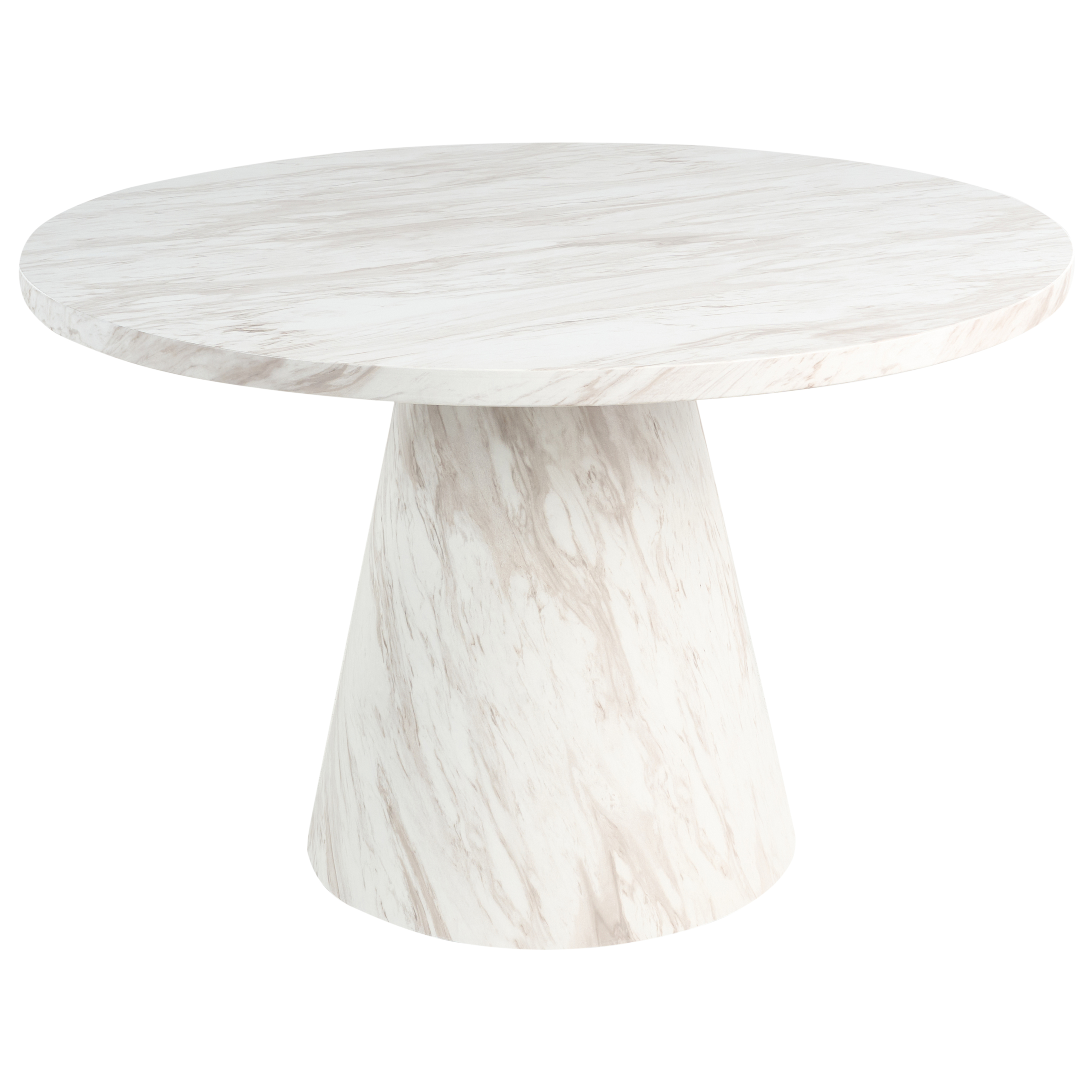 Matbord MERE Vit marmor 120 cm 120 cm