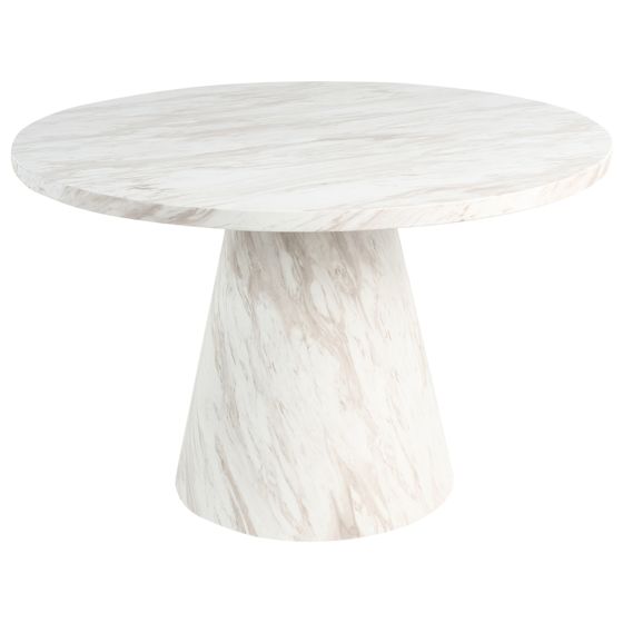 Matbord MERE Vit marmor 120 cm 120 cm