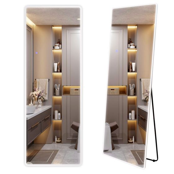 REA spegel CLASSICO 60x170 LED Vit 2x60x170cm