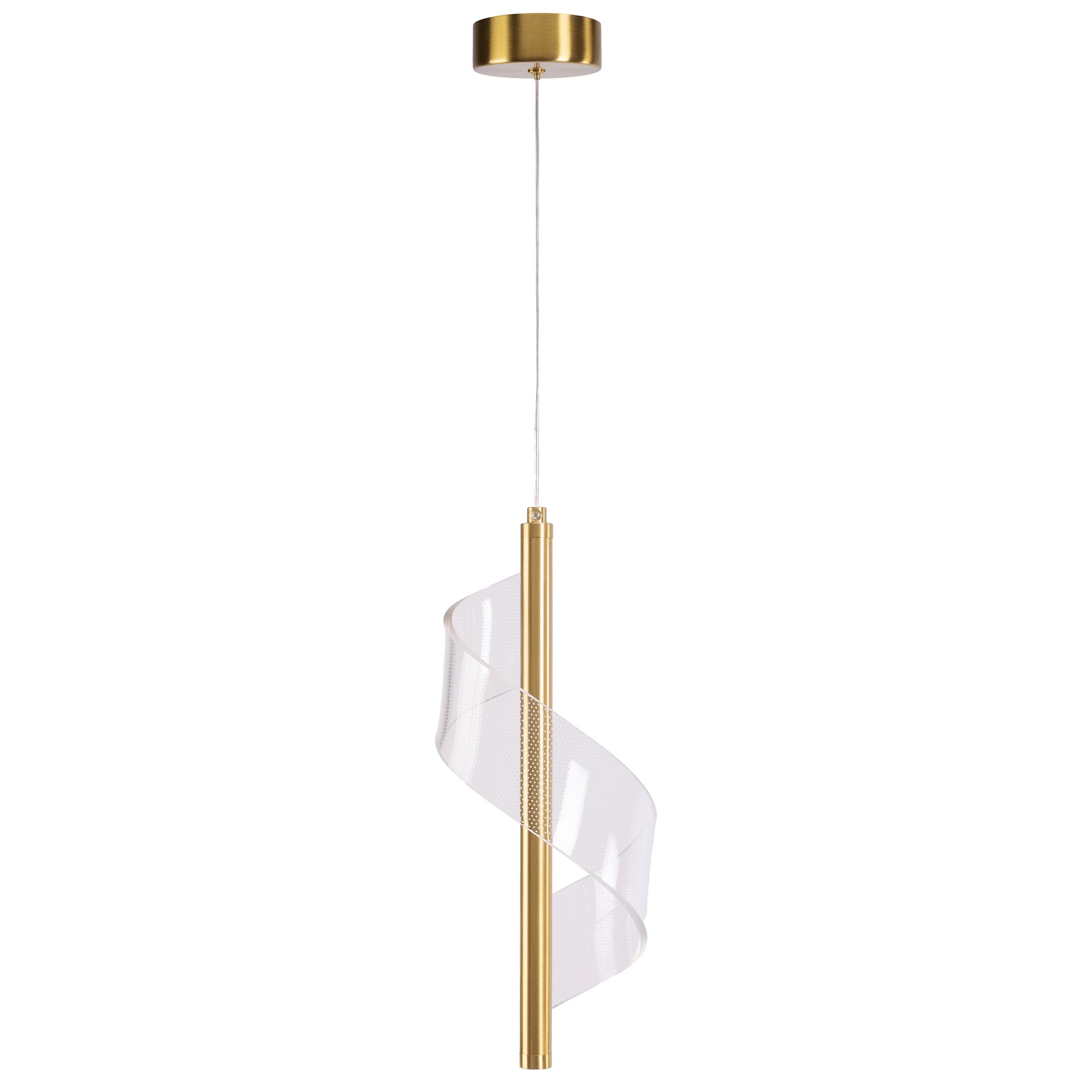 TOOLIGHT hängande taklampa LED APP1550-CP Guld 31x11x31cm