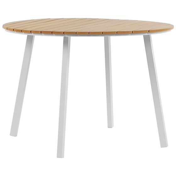 Trädgårdsmatbord CAVOLI 105 cm 105 cm Brun