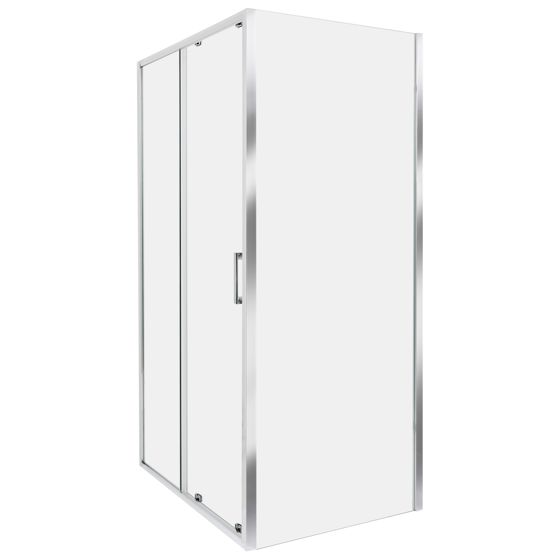 Duschväggar YORO 800 x 1000 x 1850 mm Silver
