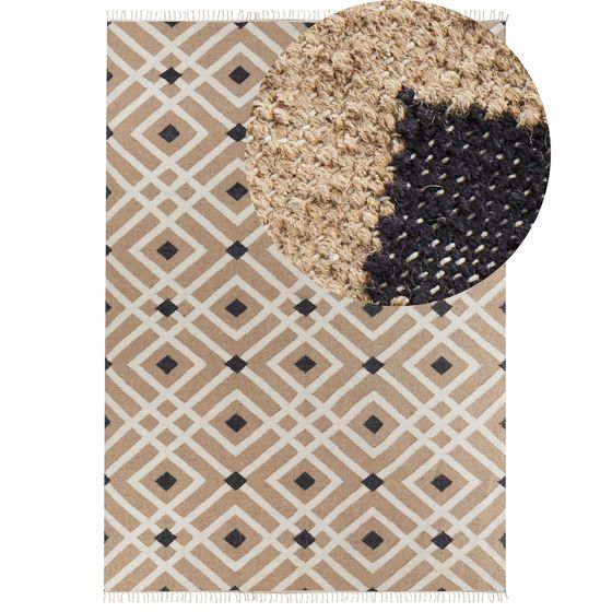Matta ESENCIK Beige 200 x 300 cm Jute