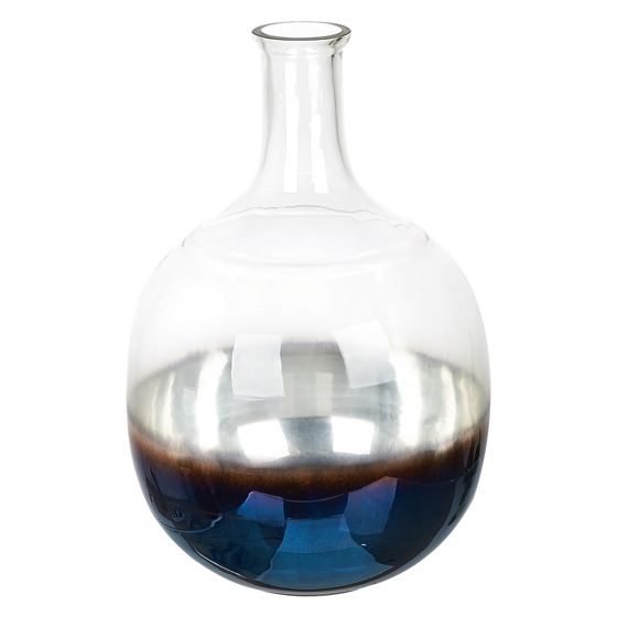 Blomvas RAZALA 34 cm Glas Flerfärgad