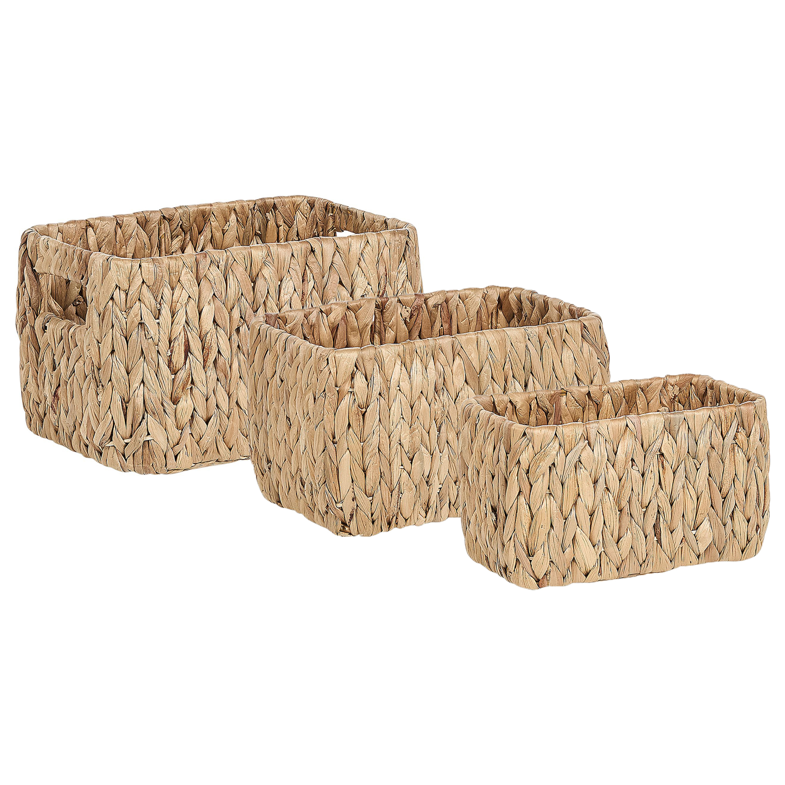 Set med 3 korgar HANOI Korg Naturlig