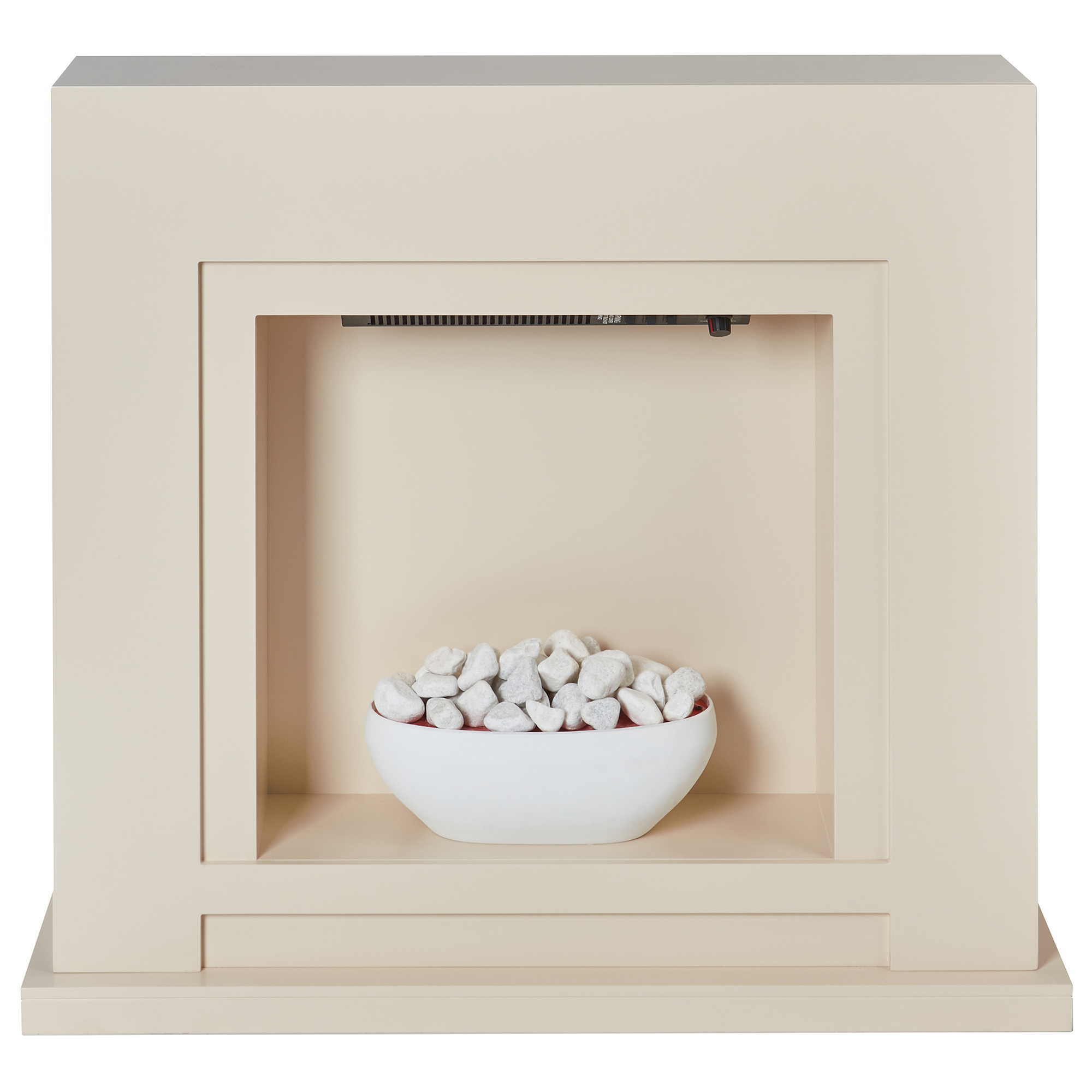 Elektrisk eldstad SAHARA Beige