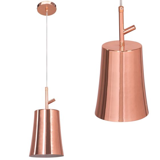 TOOLIGHT hängande taklampa APP1036-1CP Roséguld 17x13x107cm