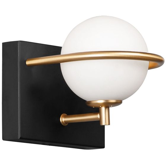 TOOLIGHT vägglampa APP1220-1W svart, 15x15x16cm