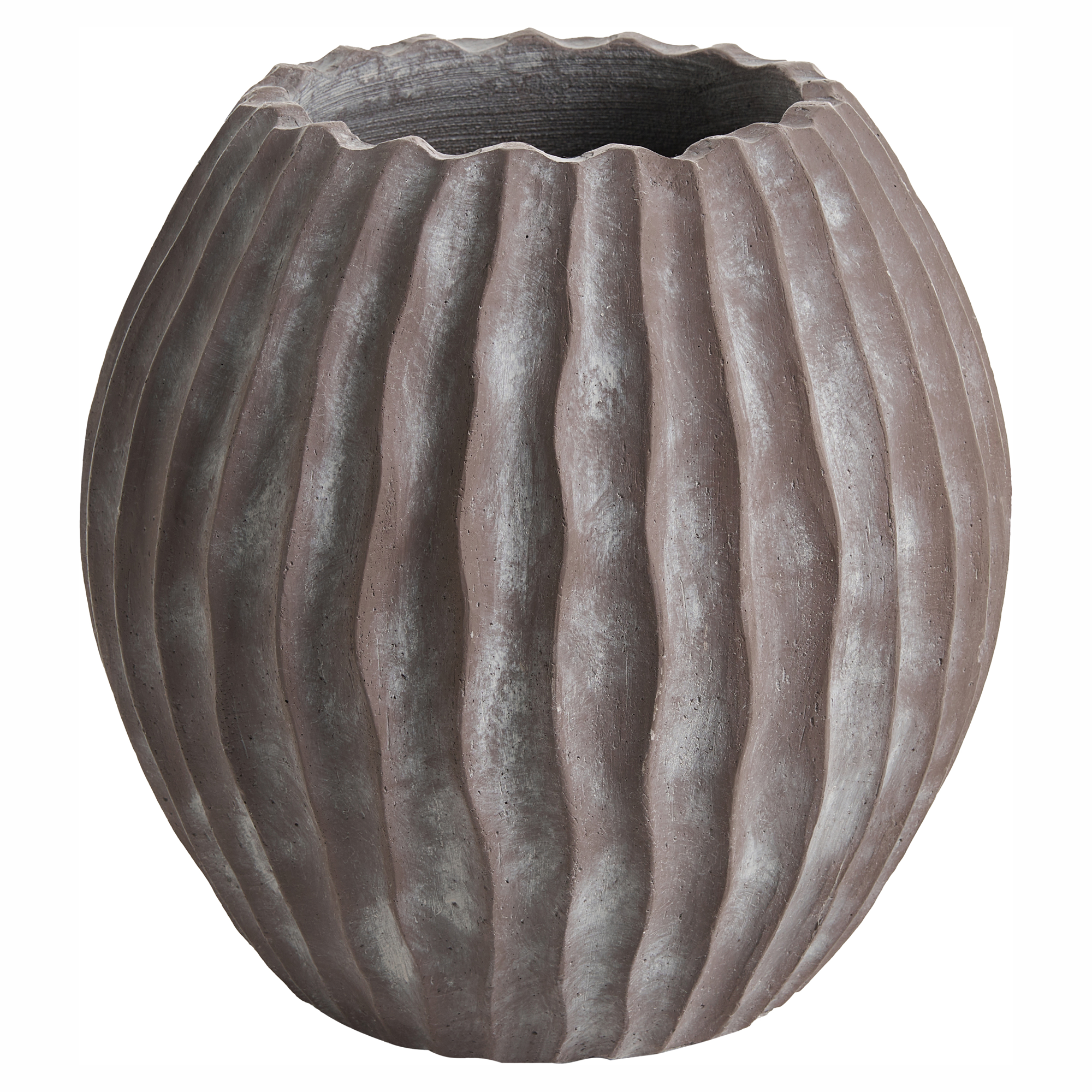 Blomkruka AUSSEE 43 cm Brun